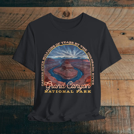 Grand Canyon National Park Unisex Fit Short Sleeve T-Shirt Horseshoe Bend - Park Service Apparel