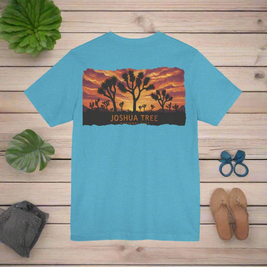 Joshua Tree National Park Skyline Unisex Soft Short Sleeve Tee - Park Service Apparel