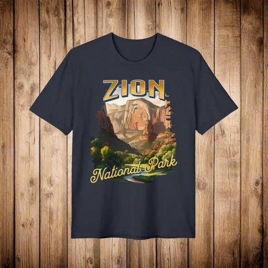 Recycled Zion National Park Unisex Scenic T-Shirt Valley ReTee - Park Service Apparel