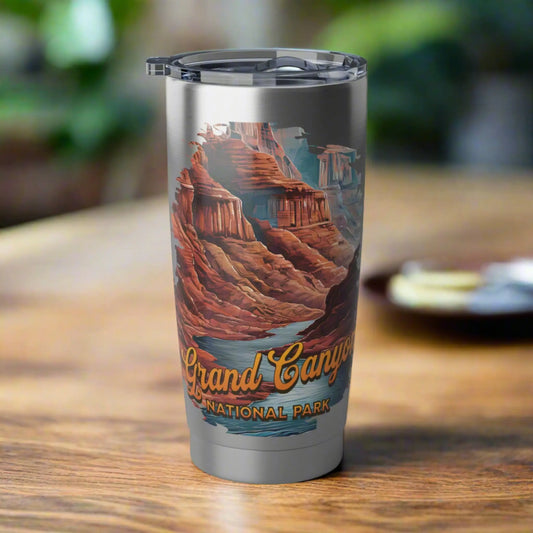 Grand Canyon National Park 20oz Tumbler Stainless Steel Insulated Sealed Top - Park Service Apparel