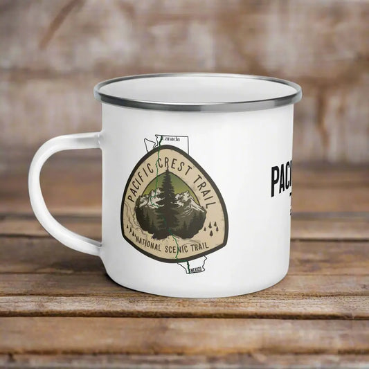 Pacific Crest National Scenic Trail Durable Enamel PCT Camp Mug - Park Service Apparel